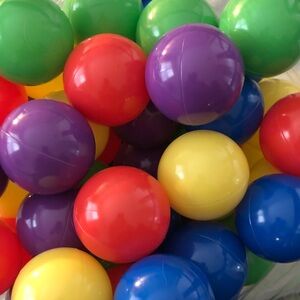 Colorful Play Balls Set for Kids 105ct